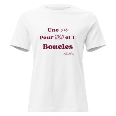 T-shirt - Une vie pour mille et une boucle - Kemet Care