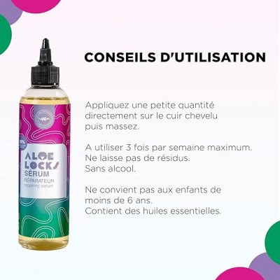 Aloé Locks | Sérum Réparateur & Activateur de pousse Aloé Locks | Sérum Réparateur & Activateur de pousse